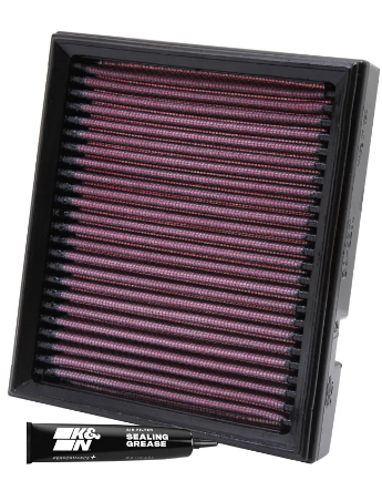 K&N BA-2201 Filtro Aria Moto – Lavabile E Riutilizzabile, Ad Alto Flusso, Garanzia Milione Di Miglia - 2